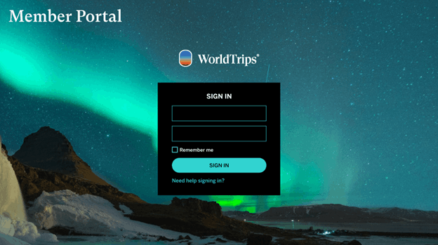 member-portal-sign-in-page